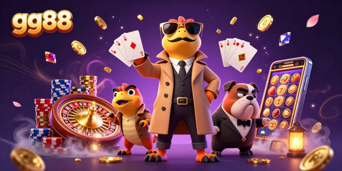 Experience excitement at the gg88 casino with raptors in disguise, jackpot slots, and dazzling gems