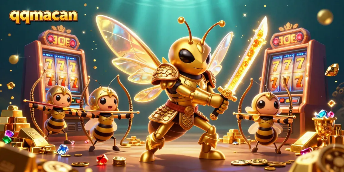 Experience thrilling gameplay with qqmacan's interactive slots featuring vibrant symbols and dynamic spins.
