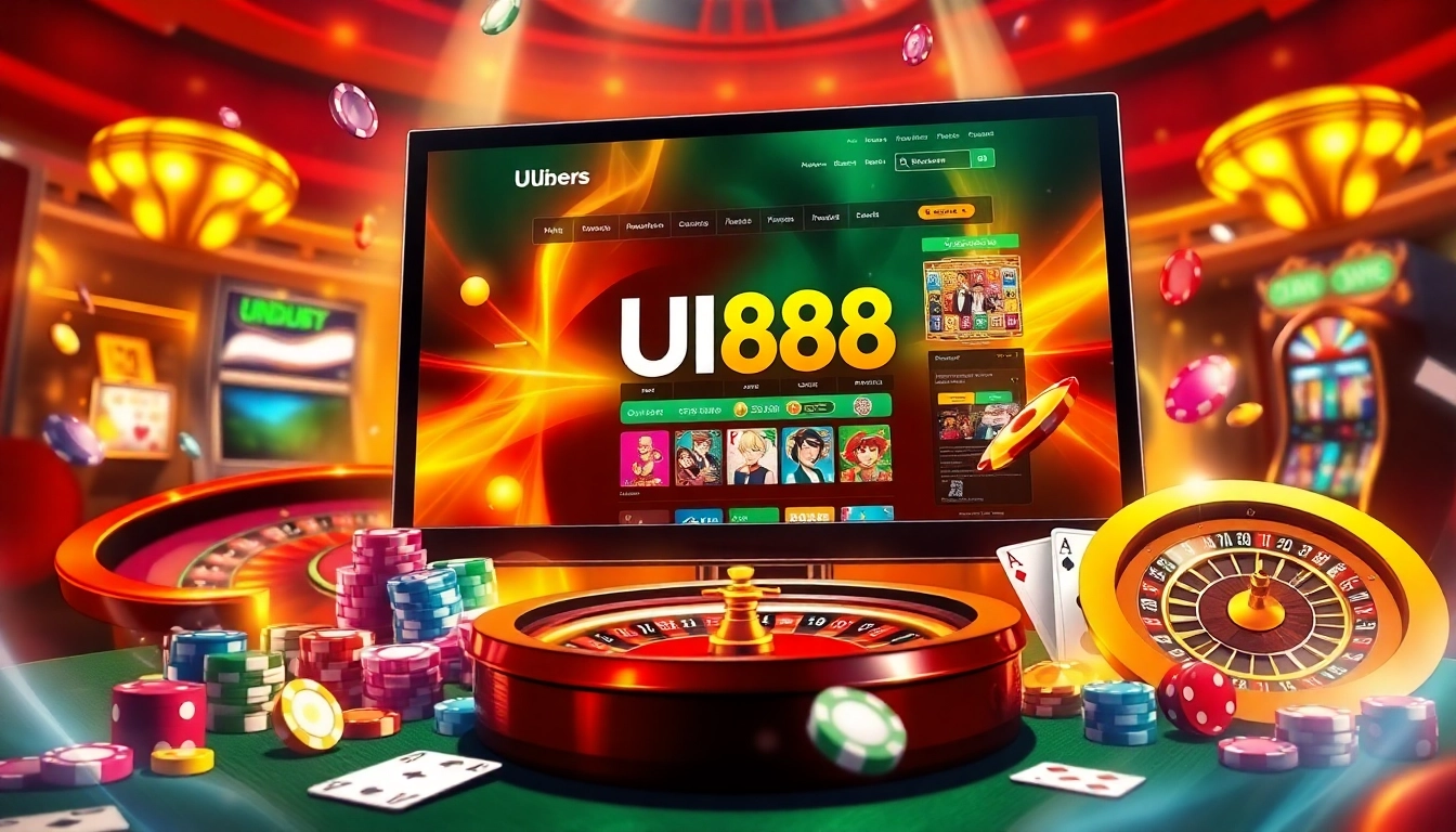 Experience the thrill of betting on the website UU88 with dynamic gaming elements.