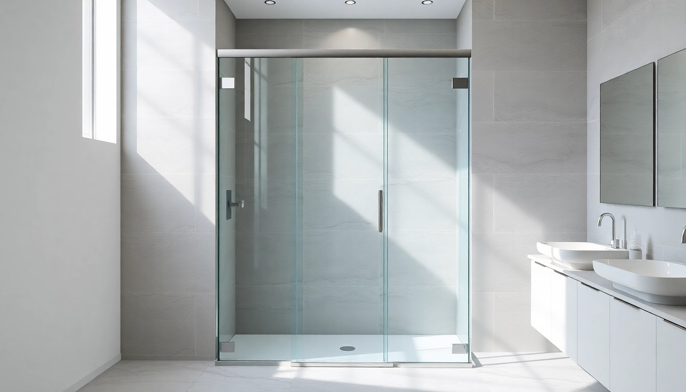 Enhance your bathroom with a stunning shower screen sliding door featuring sleek design and polished finishes.