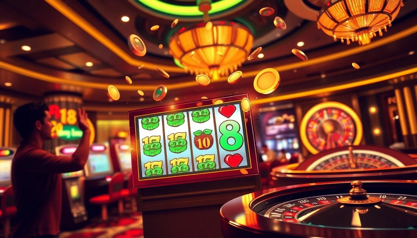 Win big at nổ hũ lu88 with colorful slots and vibrant casino atmosphere.