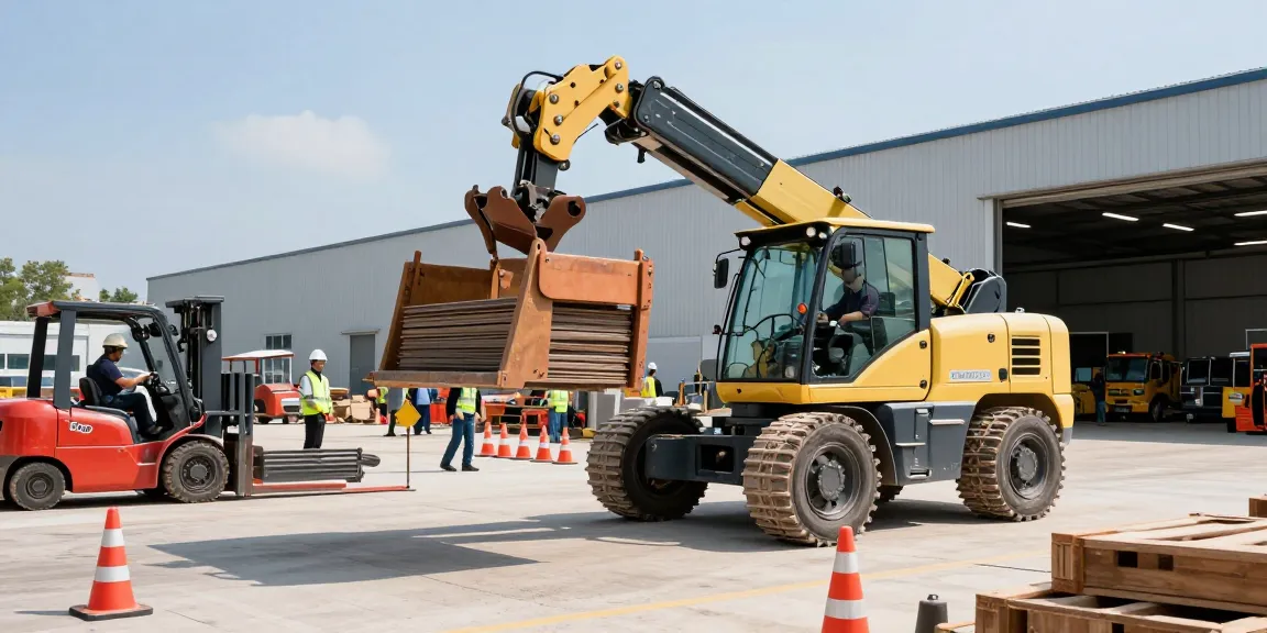 Powerful electric loader for sale in action at a construction site, highlighting efficiency and modern equipment.