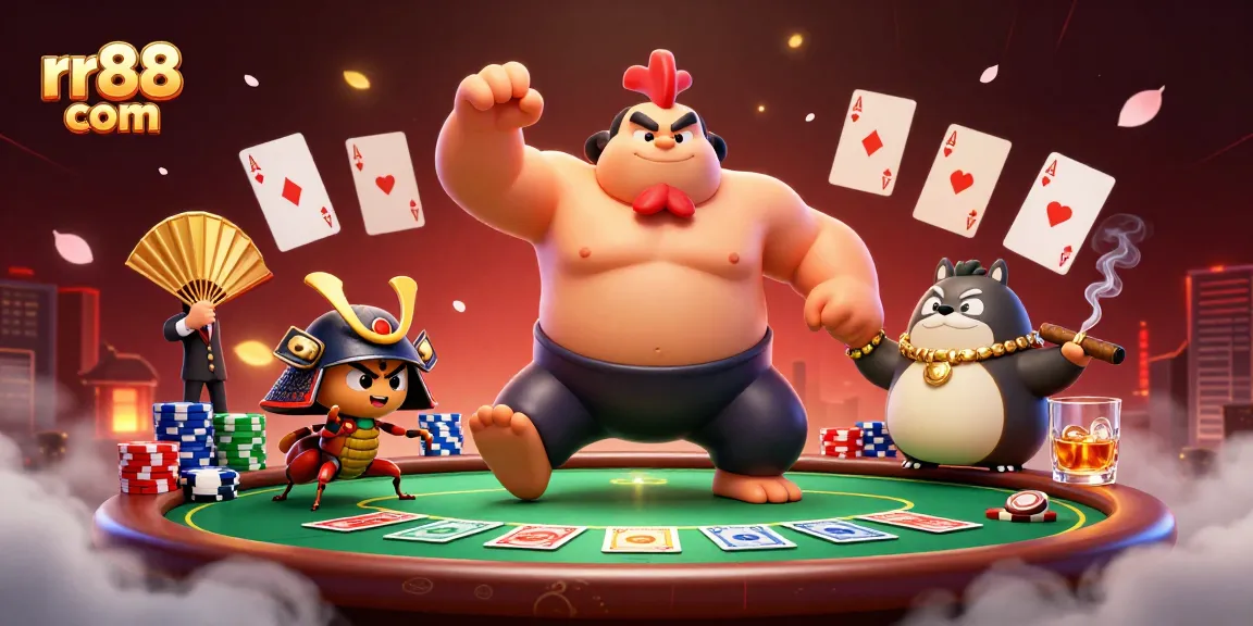 Engage in thrilling poker action at rr88 com with vivid 3D casino atmosphere and dynamic characters.
