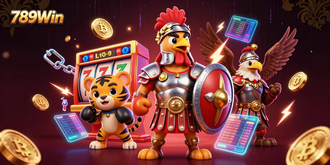 Experience thrilling gaming action at 789Win with slots and jackpots in a vibrant casino.