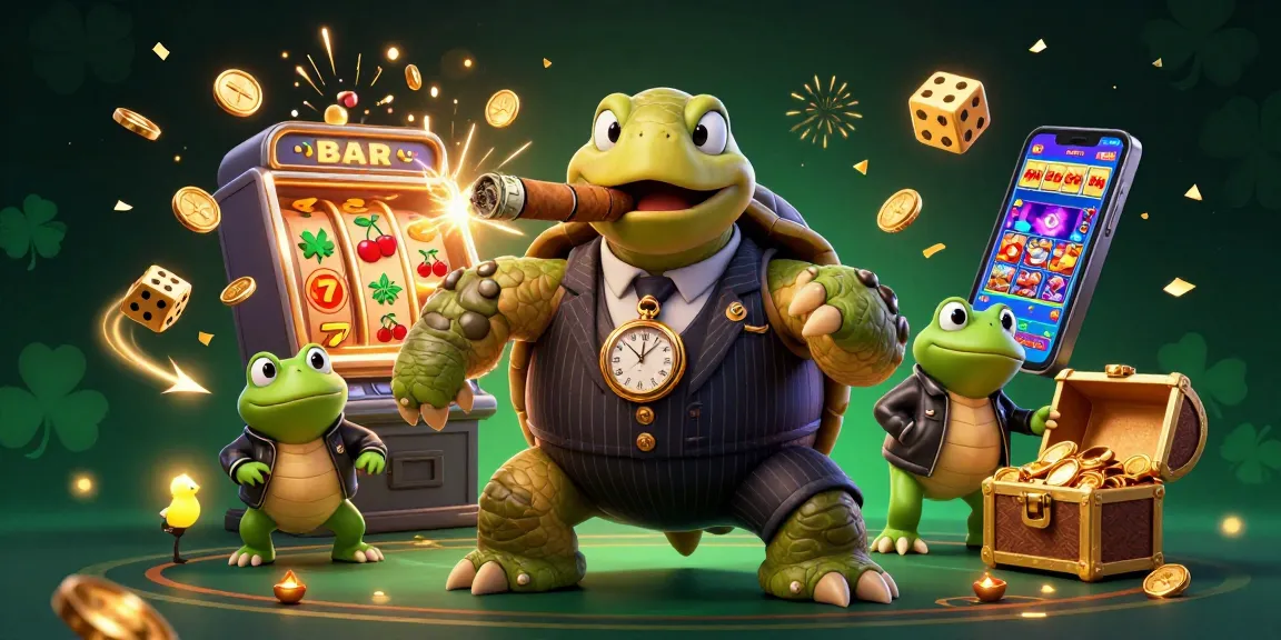 Play thrilling games at hitclub-us with vibrant casino characters amid a jackpot explosion.