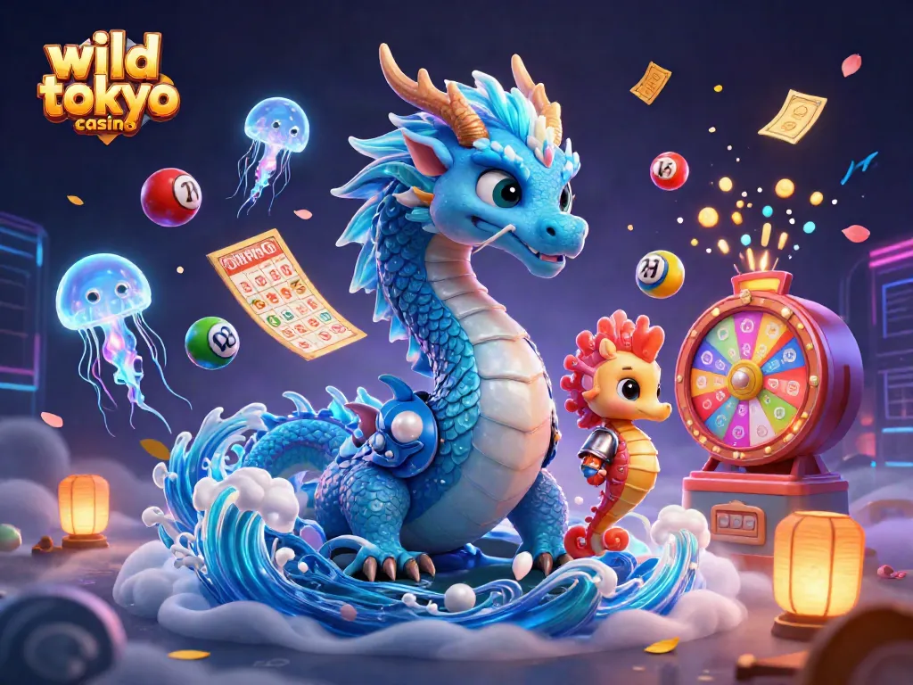 Experience the thrill of wild tokyo casino with dynamic lottery elements and fantastical underwater creatures.