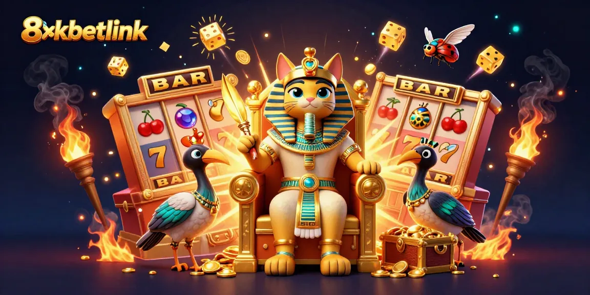 Experience the thrill at 8xbetlink with dynamic gaming elements and vibrant casino visuals.