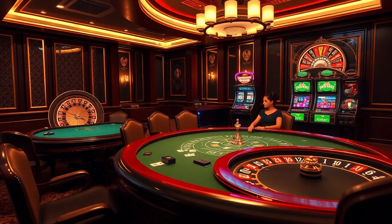 Exciting poker game at xo88 casino featuring high stakes, vibrant tables, and engaging players.