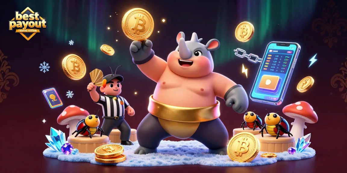 Experience thrilling action in the best payout casinos online with vibrant characters and glowing elements.